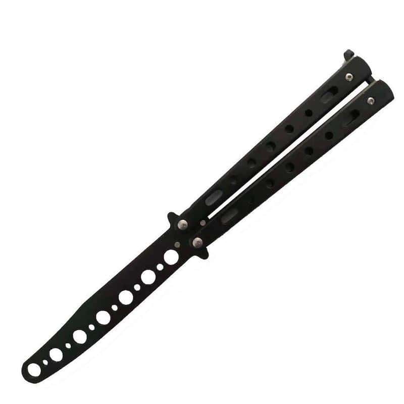 Motýlek Nůž Balisong Černá Ocel