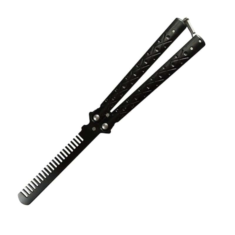 Motýlek Nůž Balisong Hřeben Na Vousy