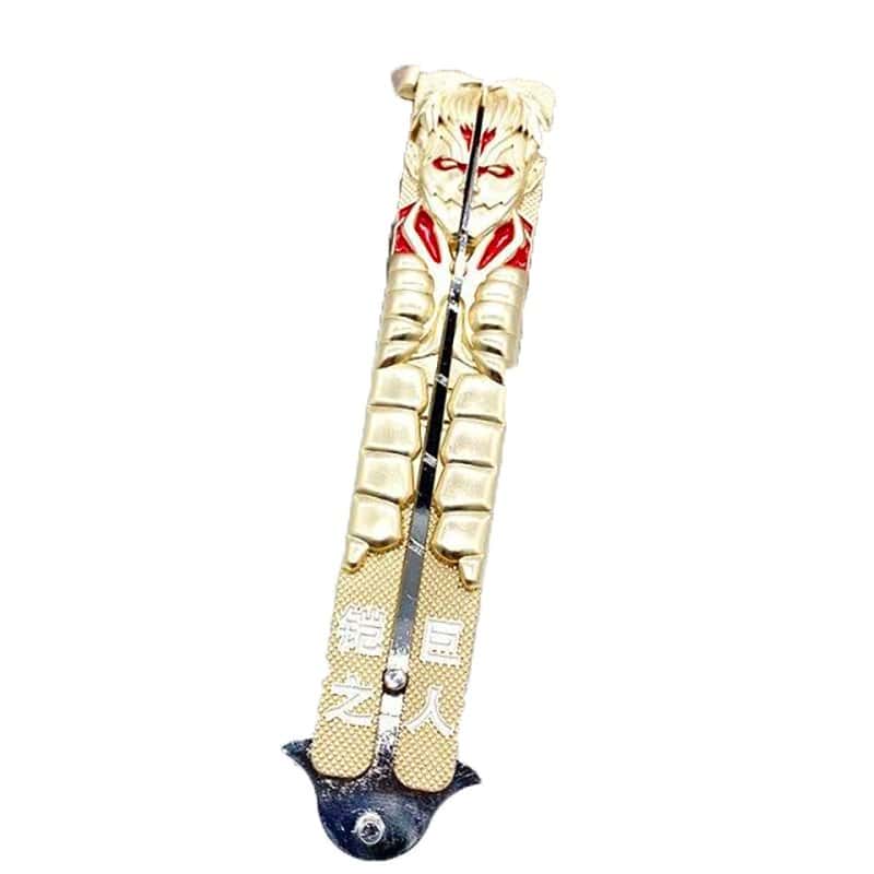Motýlek Nůž Balisong Zlatý Nůž