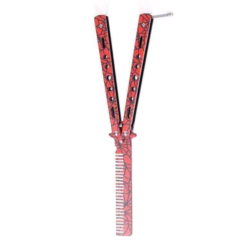 Motýlek Nůž Balisong Červený