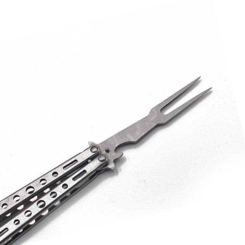 Motýlek Nůž Balisong Jednoduchý Kov