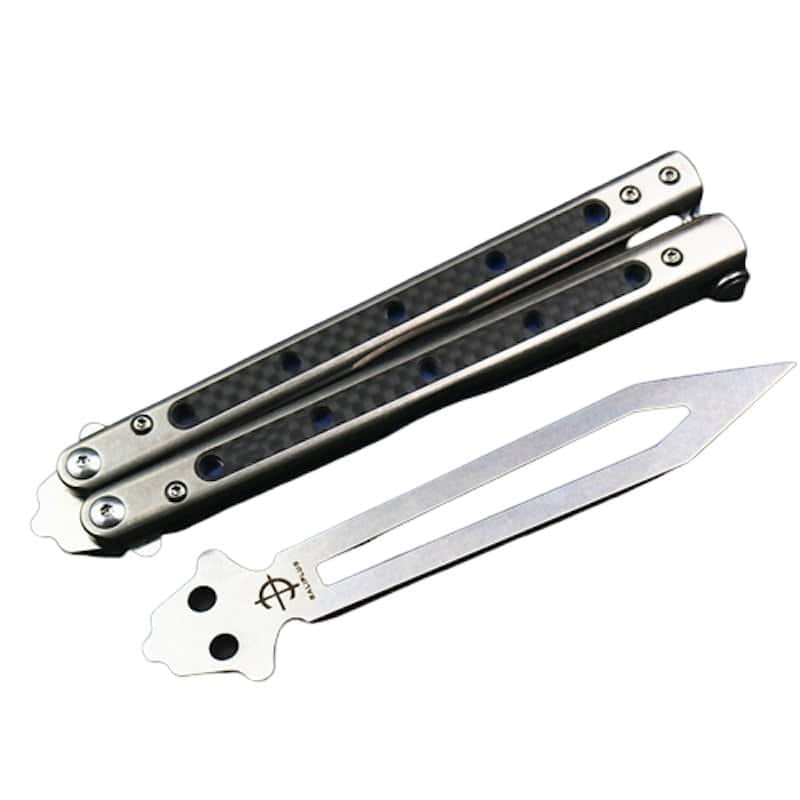 Motýlek Nůž Balisong Tréninkový Fade