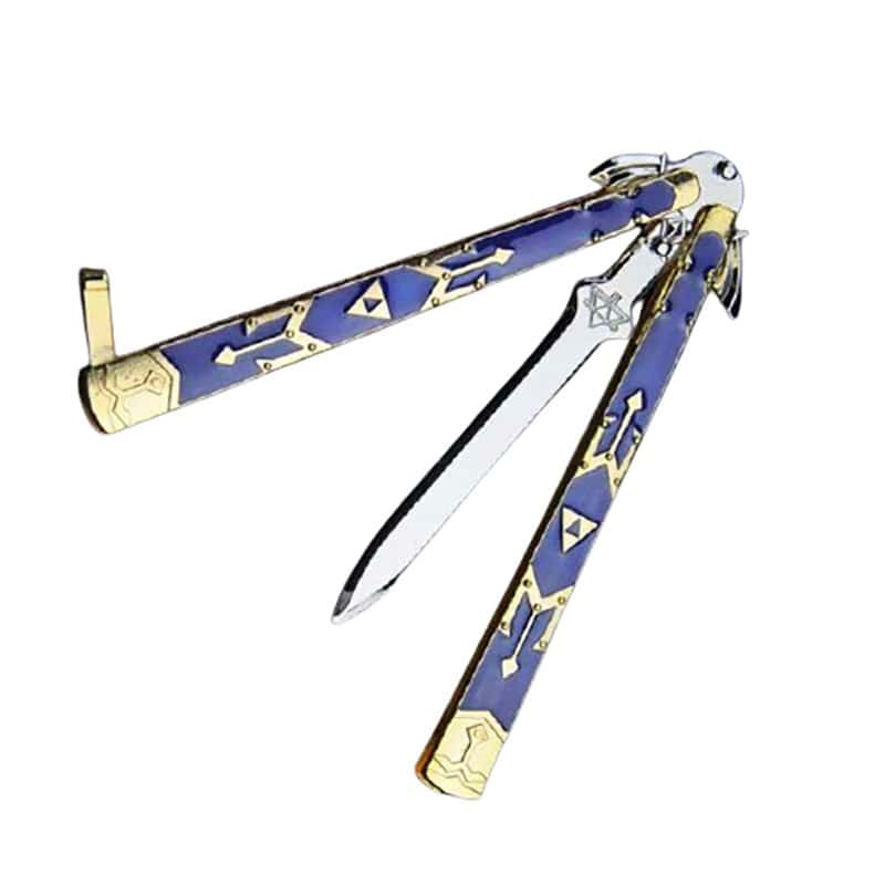 Motýlek Nůž Balisong Zelda