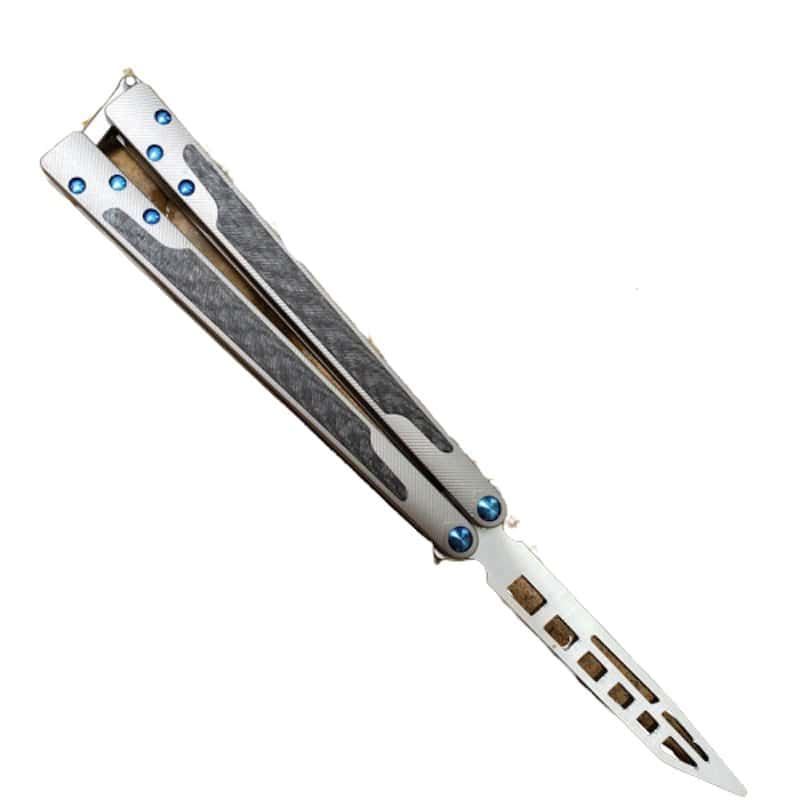 Motýlek Nůž Balisong Bear And Son Damascus