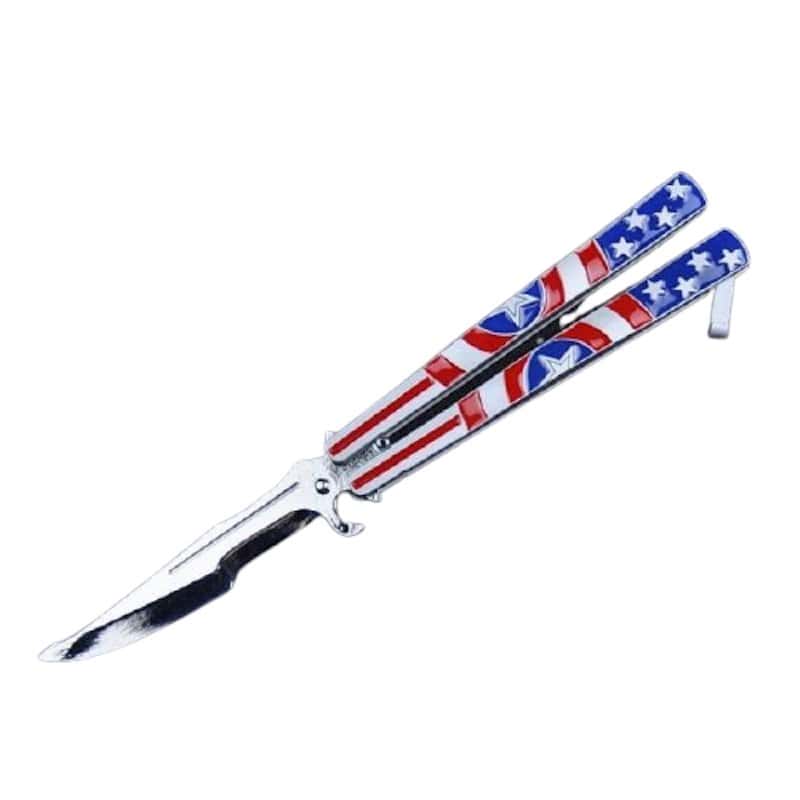 Motýlek Nůž Balisong Americký
