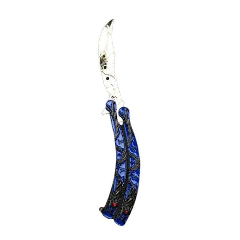Motýlek Nůž Balisong Zakřivený