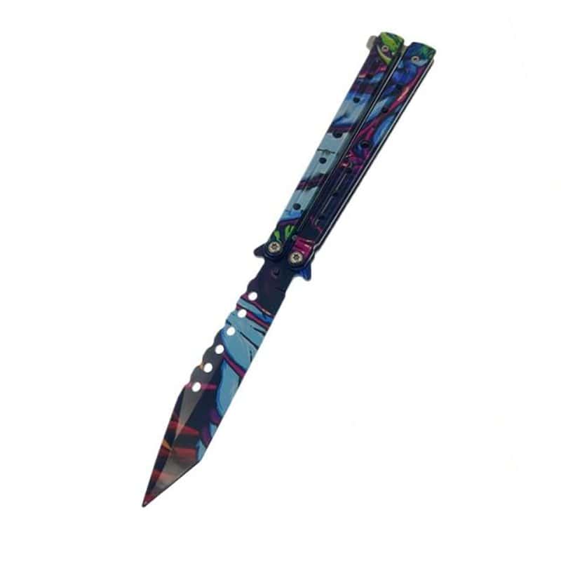 Motýlek Nůž Balisong Fox Military