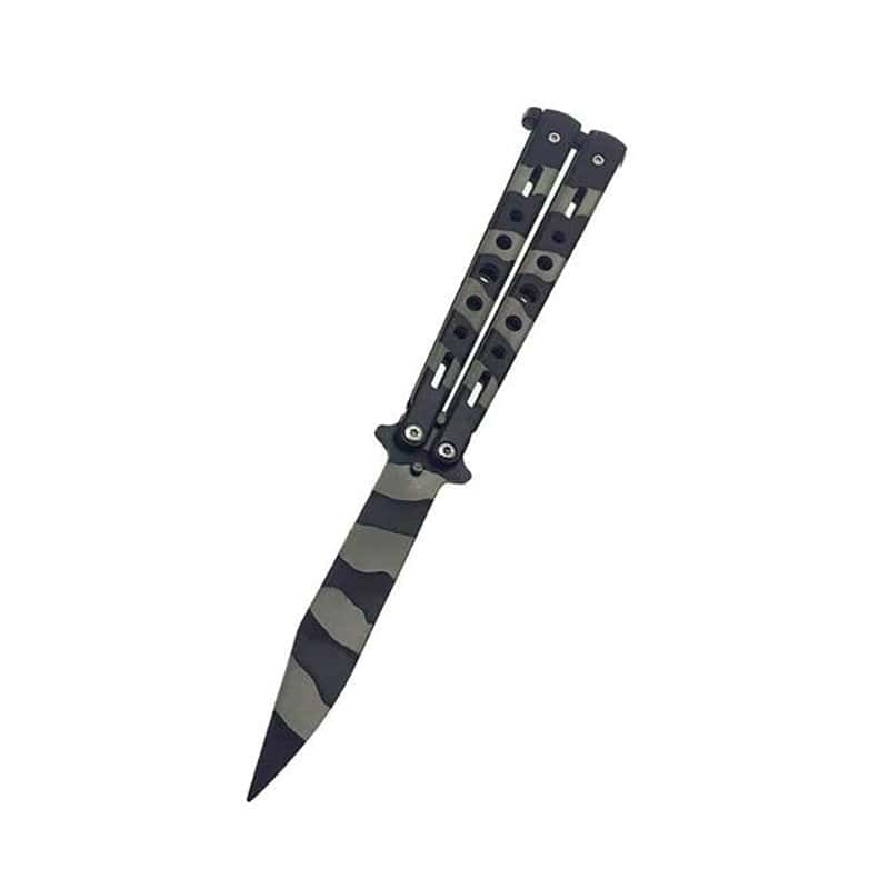 Motýlek Nůž Balisong Khaki