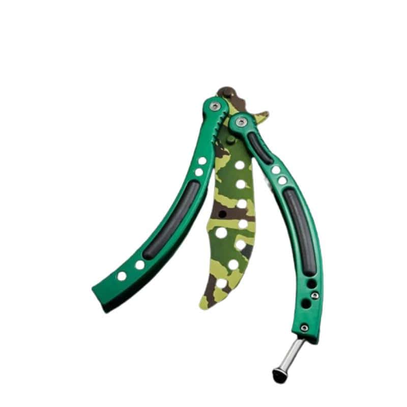 Motýlek Nůž Balisong Vojenský