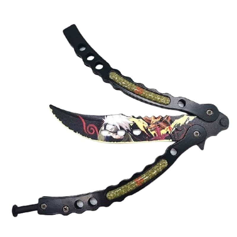 Motýlek Nůž Balisong Naruto