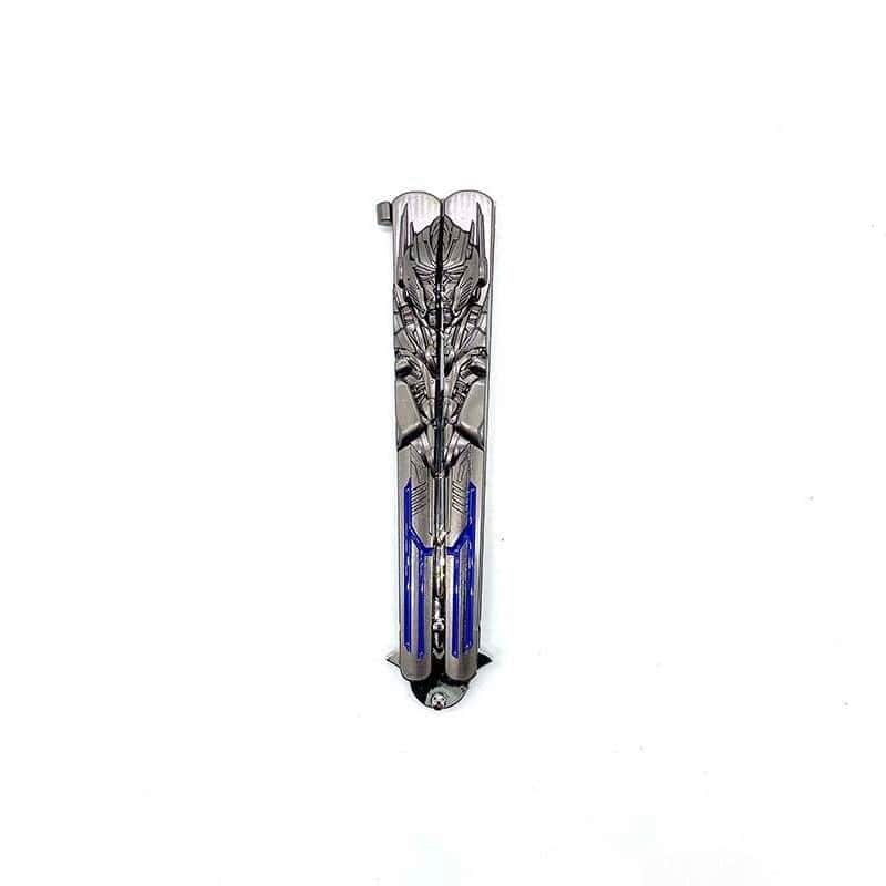 Motýlek Nůž Balisong Pro Modrá Rukojeť