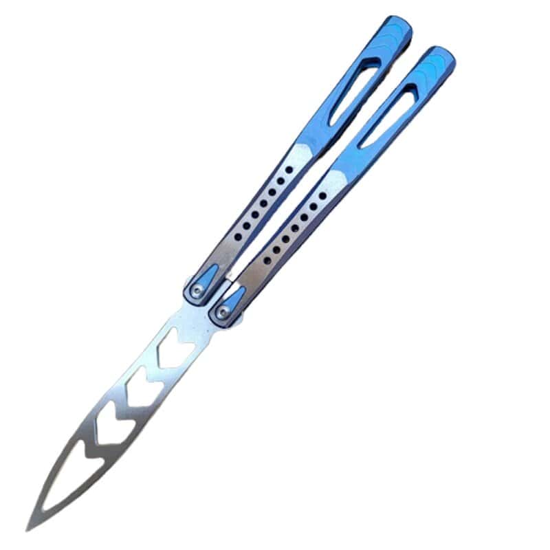 Motýlek Nůž Balisong Řeže