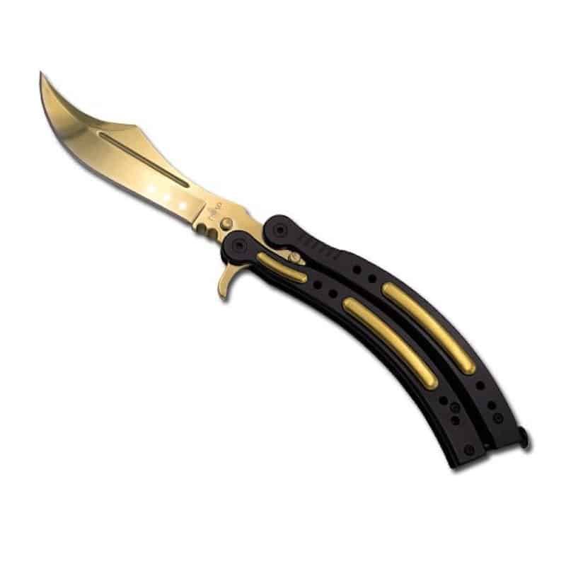 Motýlek Nůž Balisong Tiger Tooth