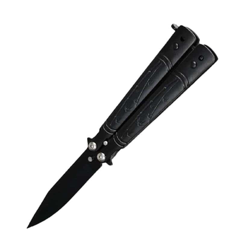 Motýlek Nůž Balisong Gravírovaný