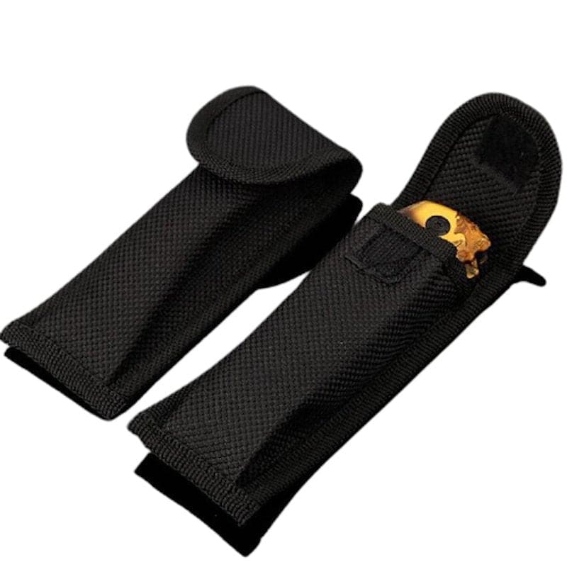 Pouzdro Na Nůž Černý Skládací